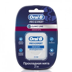 Зубная нить (флосс) oral-b про-эксперт клиник лайн мята