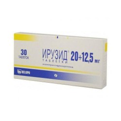 Ирузид табл. 12.5 мг+20 мг 30 шт.