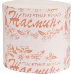 Туалетная бумага, 50 м жасмин+ без втулки