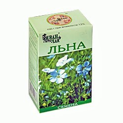 Льна семена сырье 100 г 1 шт.
