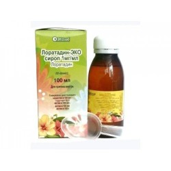 Лоратадин-ЭКОлаб сироп 1 мг/мл 100 мл 1 шт.