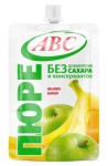 Пюре, ABC (АВС) 200 г без сахара и консервантов яблоко банан дой-пак